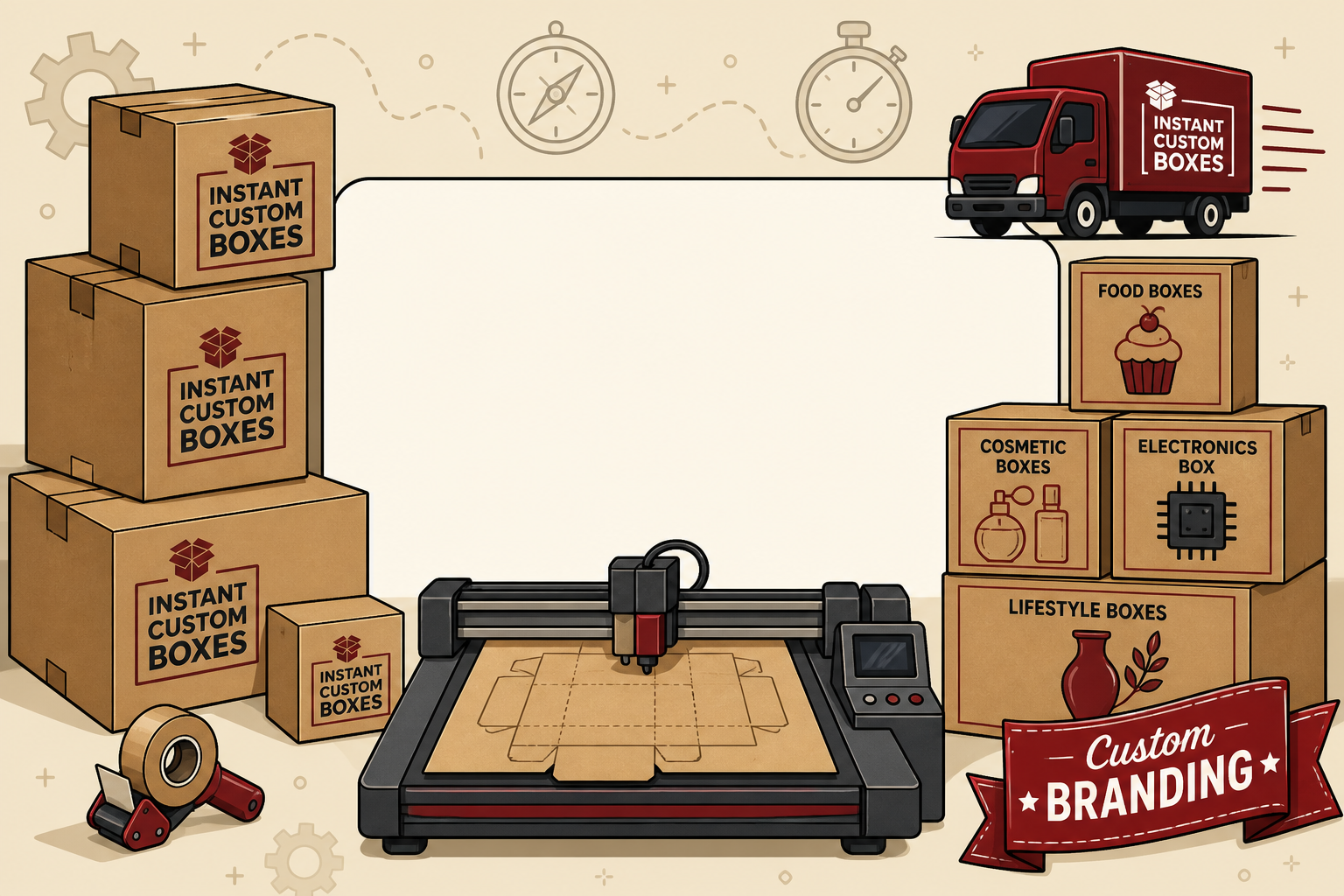 An Instant Packaging Solution